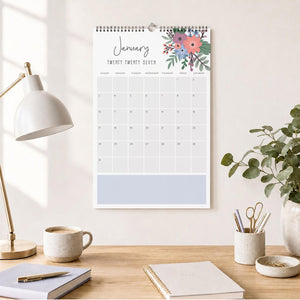 2027 Wall Calendar: Petunia Punch