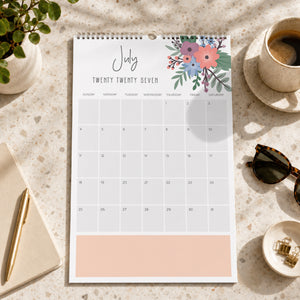 2027 Wall Calendar: Petunia Punch