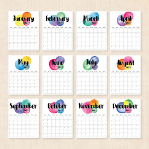 printable 2027 calendar