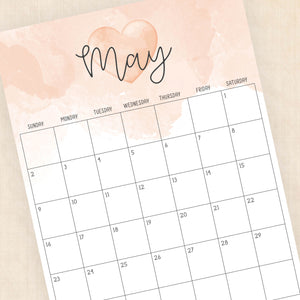 printable 2027 calendar
