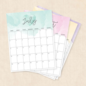 printable 2027 calendar