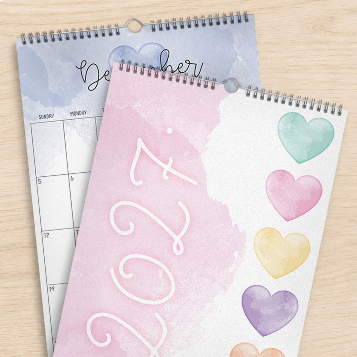 2027 Wall Calendar: Colorful Crush