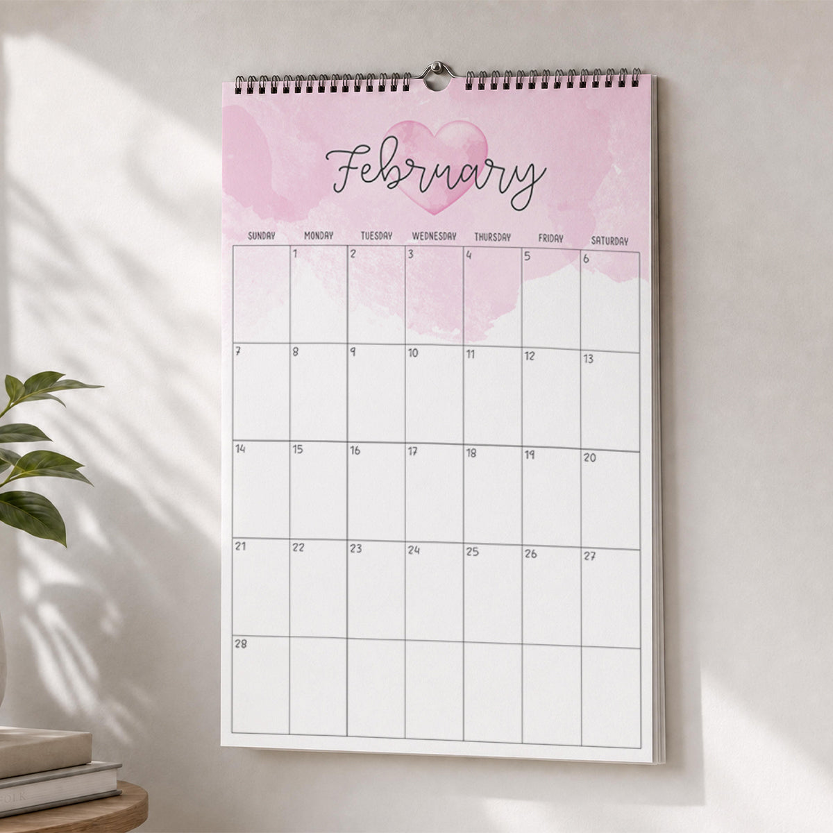 2027 Wall Calendar: Colorful Crush