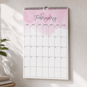 2027 Wall Calendar: Colorful Crush