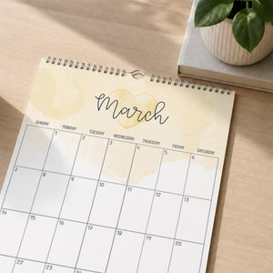 2027 Wall Calendar: Colorful Crush