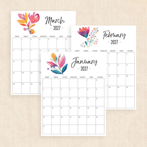 2027 calendar