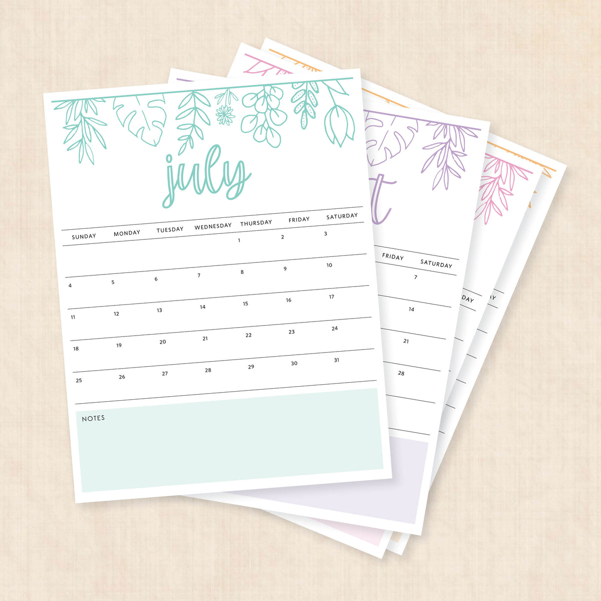 printable 2027 calendar