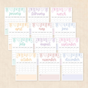 printable 2027 calendar