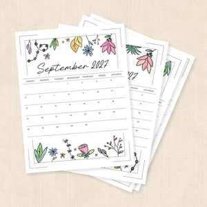 2027 calendar