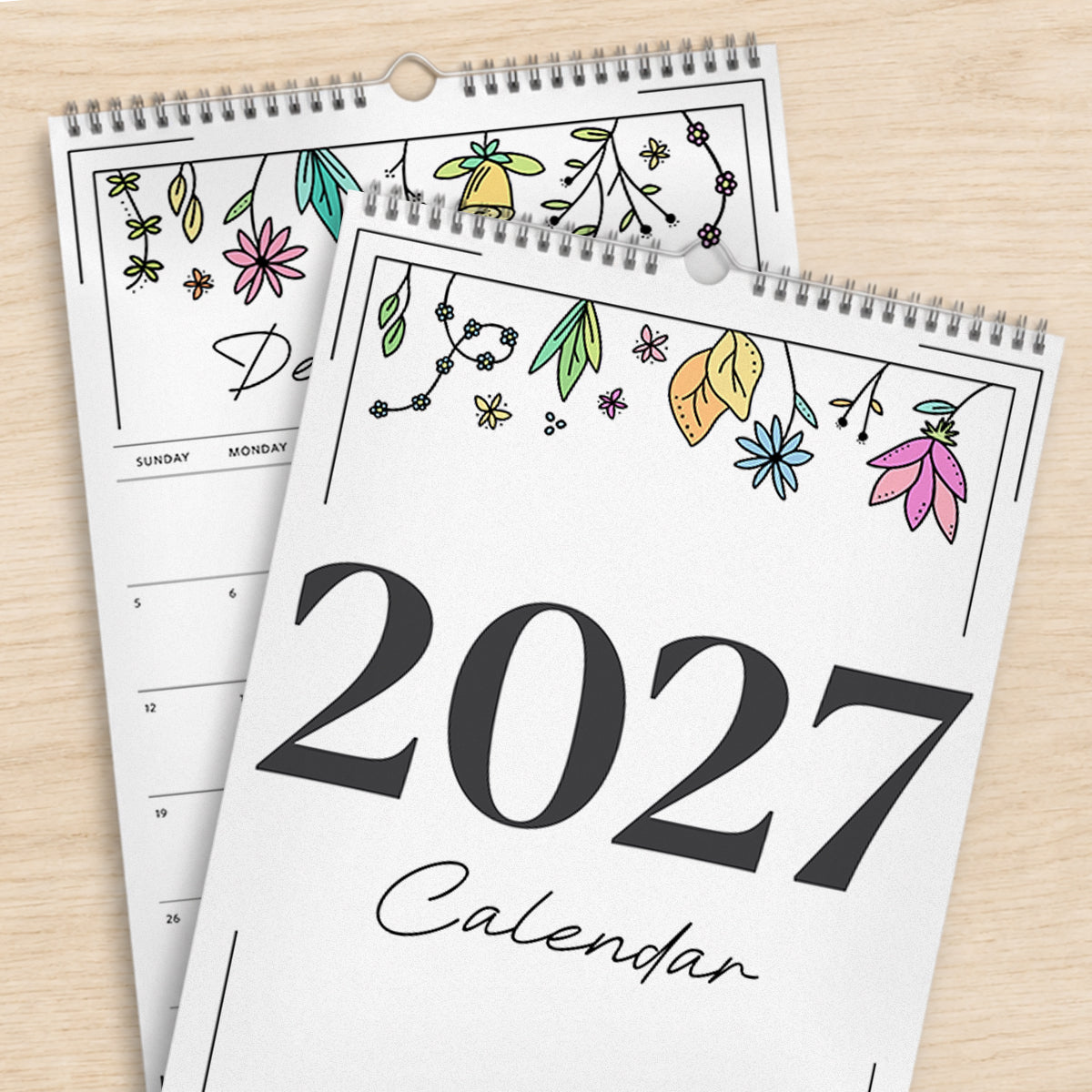 2027 Wall Calendar: Azalea Anthem
