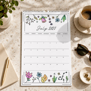 2027 Wall Calendar: Azalea Anthem