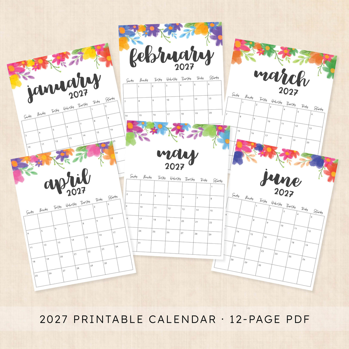 2027 calendar