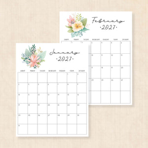 2027 calendar