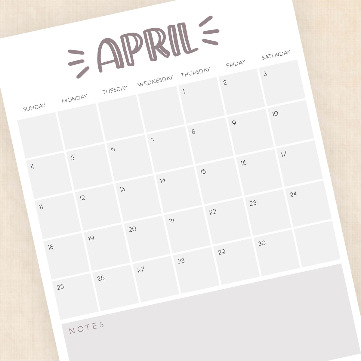 printable 2027 calendar