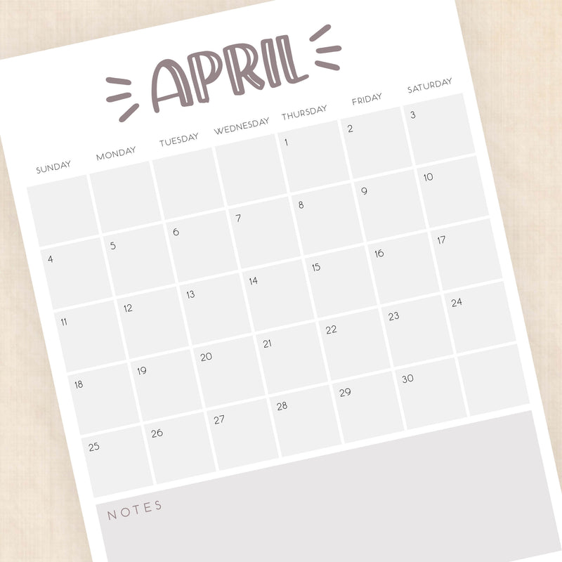 printable 2027 calendar