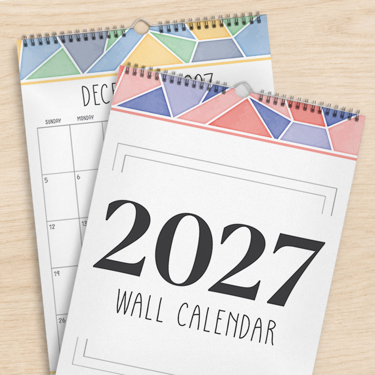 2027 Wall Calendar: Midsummer Mosaic