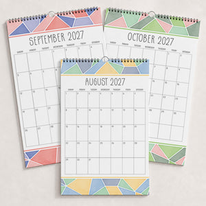 large 2027 wall calendar