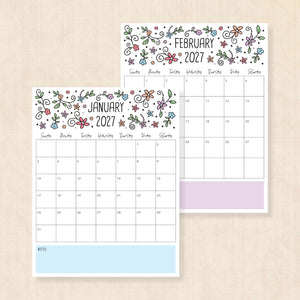 printable 2027 calendar