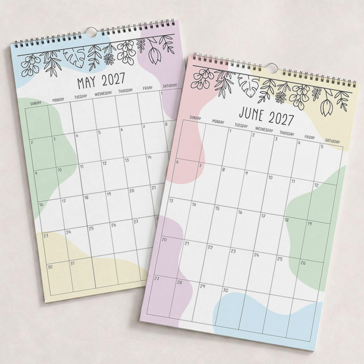 2027 Wall Calendar: Radiant Rhapsody