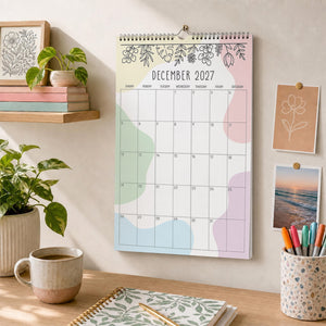 cute 2027 wall calendar