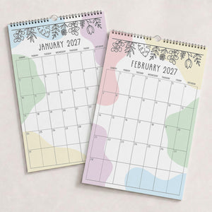 2027 Wall Calendar: Radiant Rhapsody