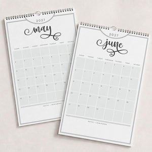 2027 Wall Calendar: Flawless Flourish