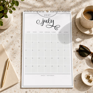 2027 Wall Calendar: Flawless Flourish