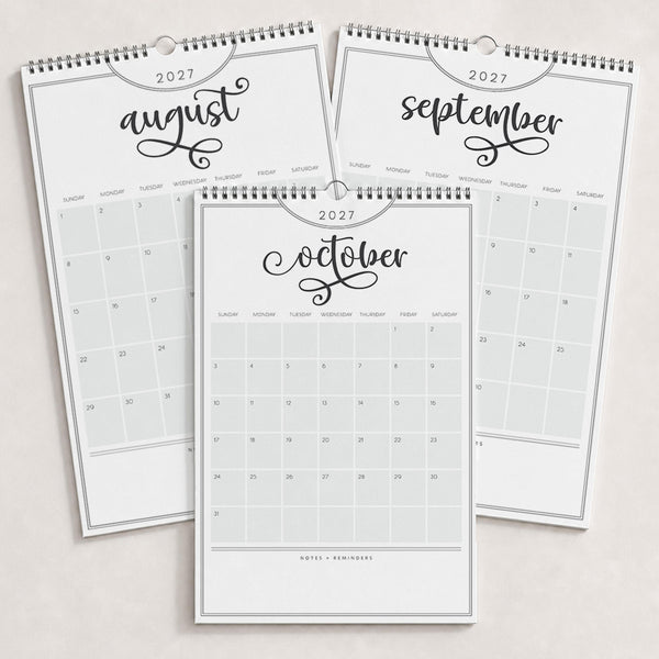 2027 calendar