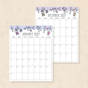 printable 2027 calendar