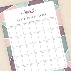 2027 calendar