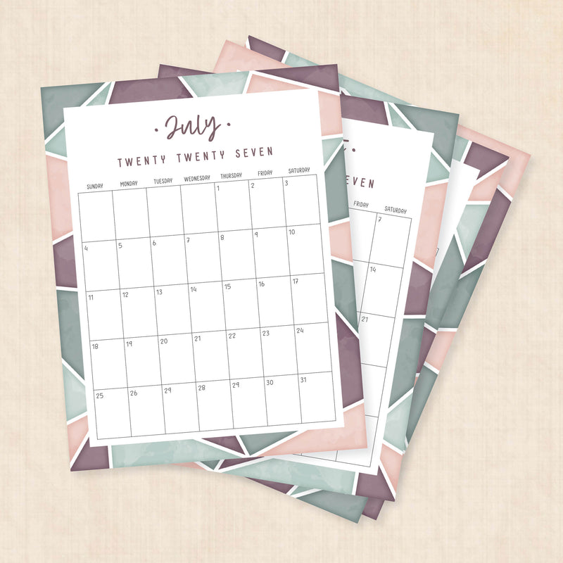 2027 calendar