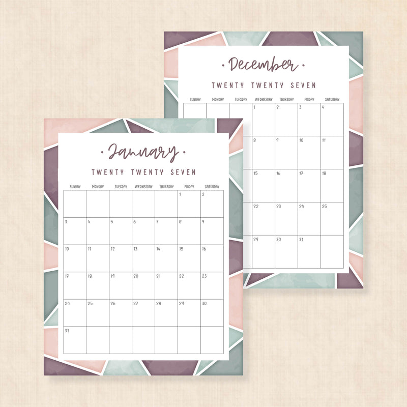 2027 calendar