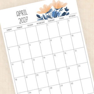 2027 calendar