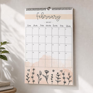 2027 Wall Calendar: Springtime Splash
