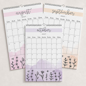blank 2027 calendar