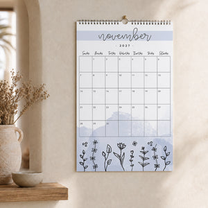 large wall calendar 2027