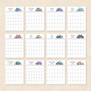 printable 2027 calendar