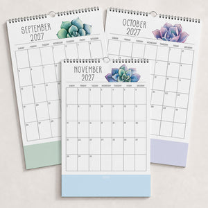 cute calendar 2027