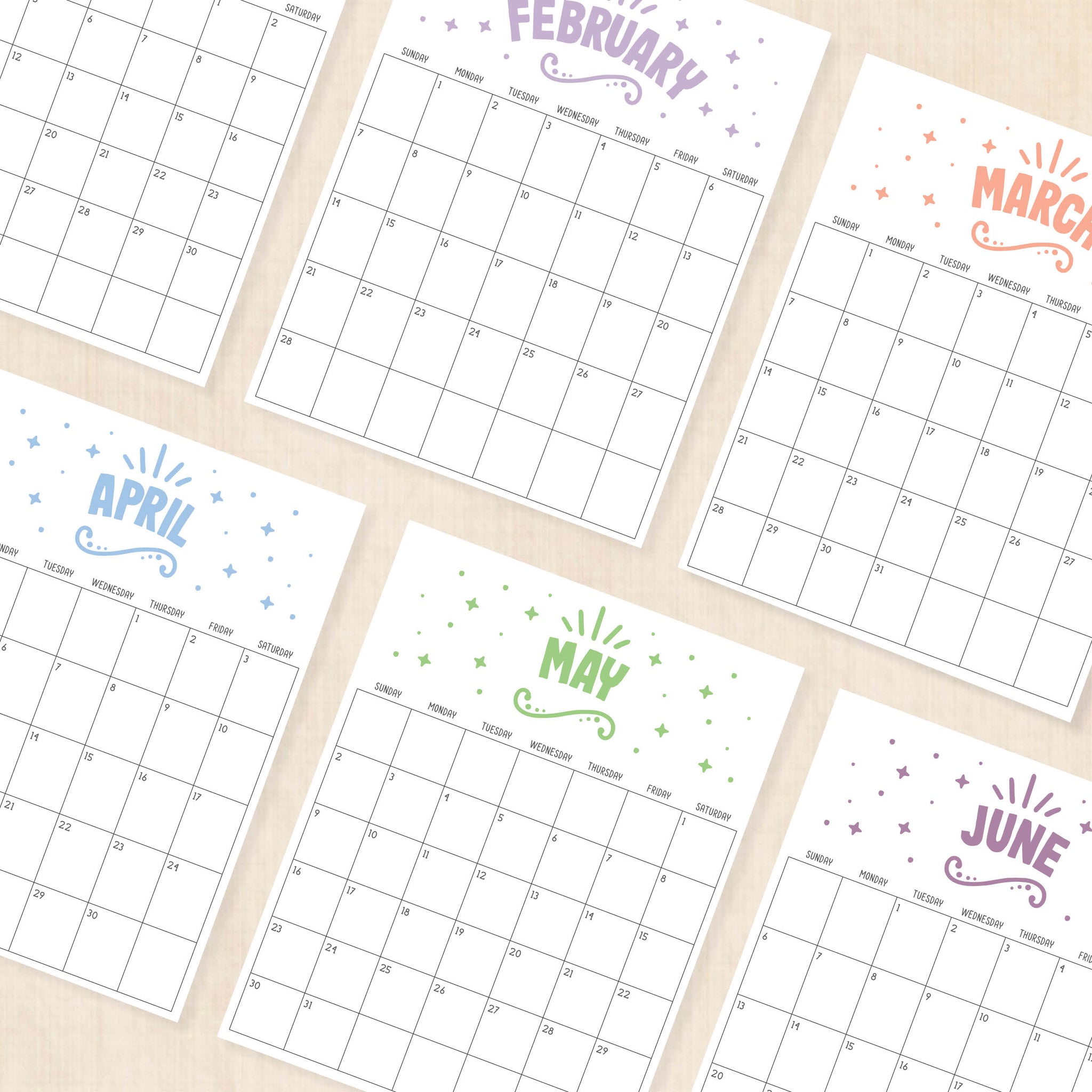 printable 2027 calendar