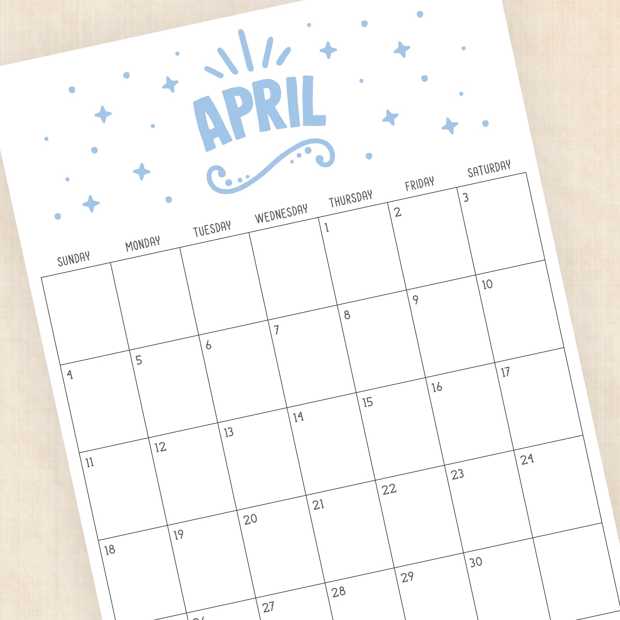 printable 2027 calendar