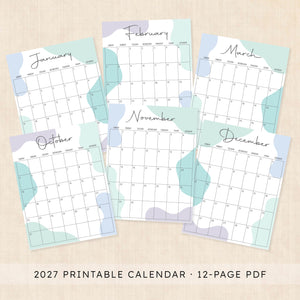2027 calendar