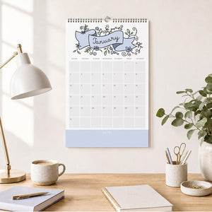 2027 Wall Calendar: Lavish Lillies