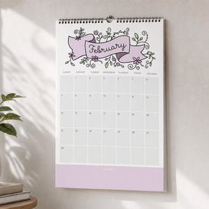 2027 Wall Calendar: Lavish Lillies