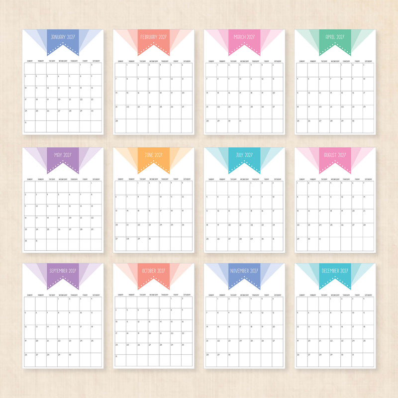 2027 calendar