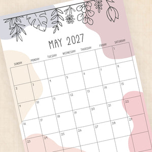 2027 calendar