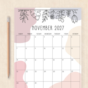 2027 calendar