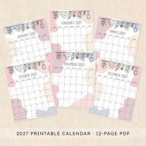 2027 calendar