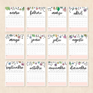 calendario 2027 para imprimir