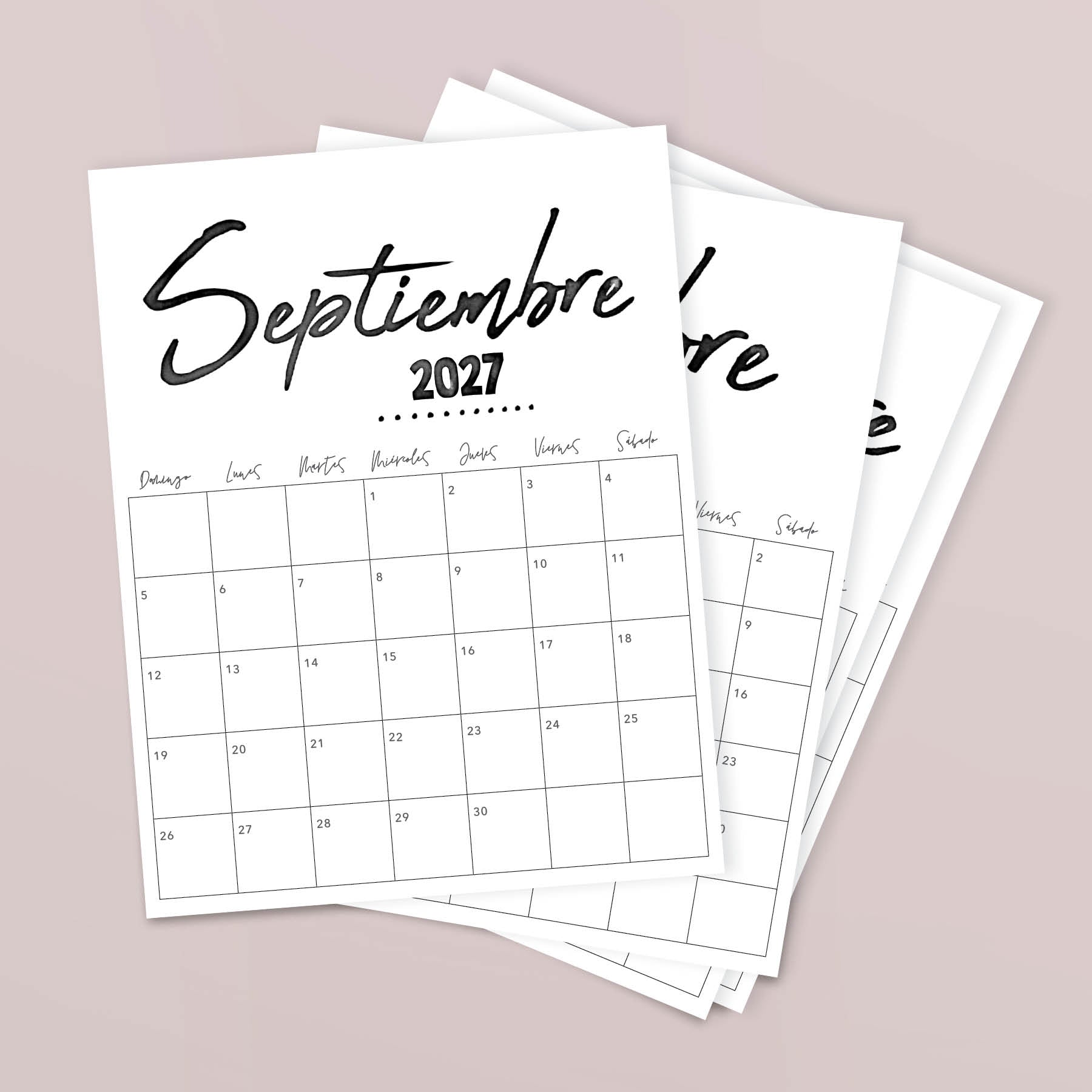 calendario 2027