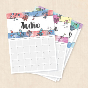 calendario 2027 para imprimir